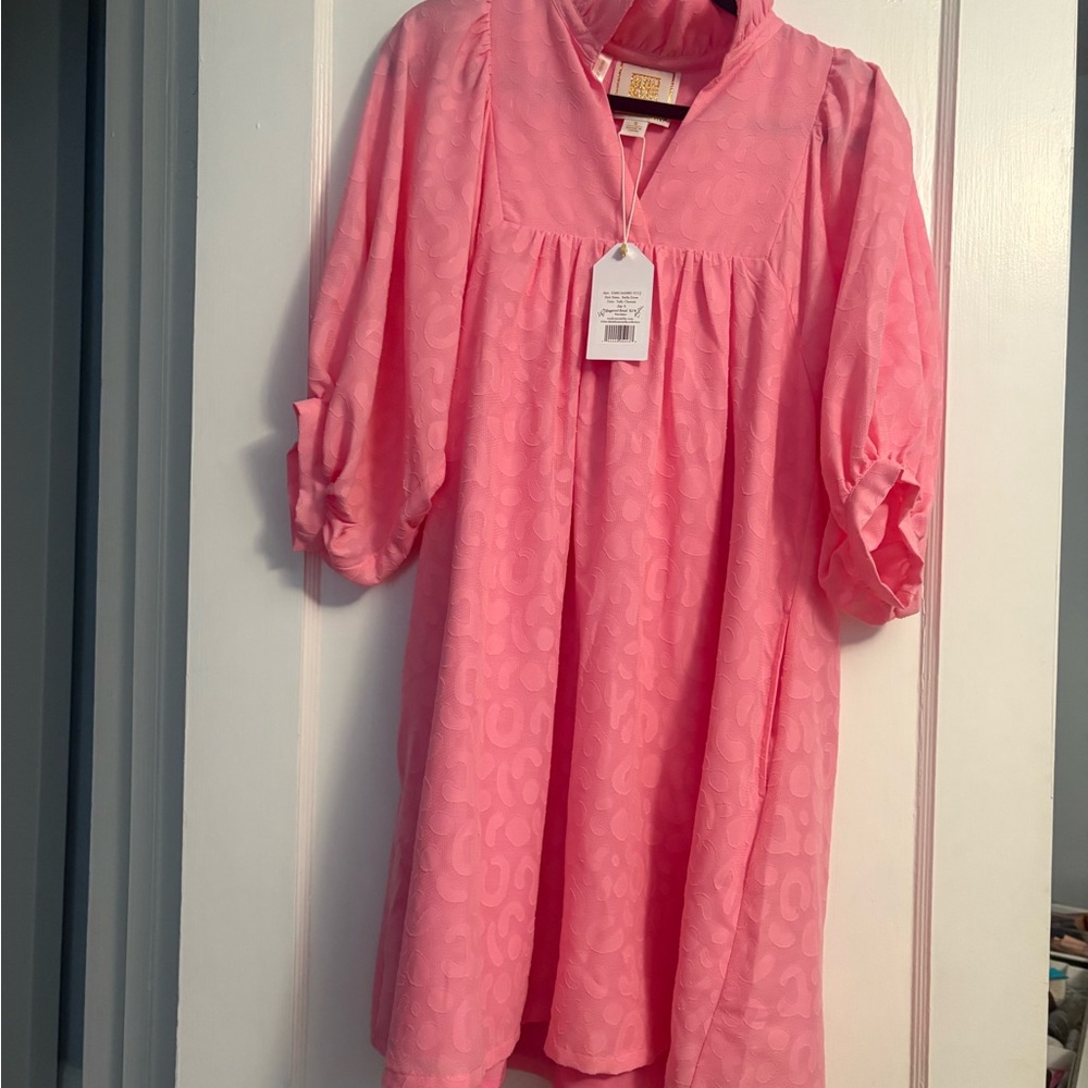 Chic Pink Mini Dress